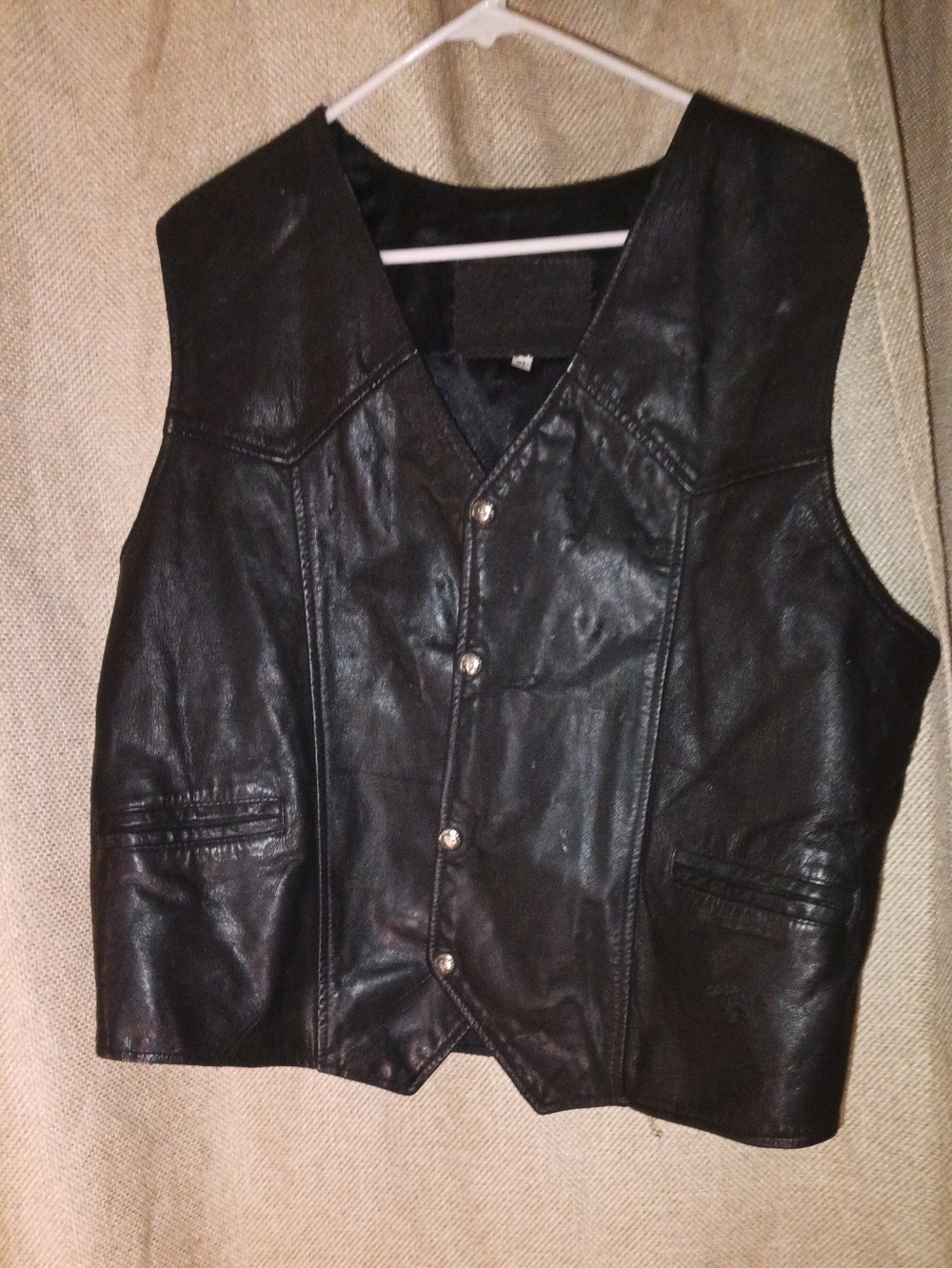 Real Leather Branded Garment XL